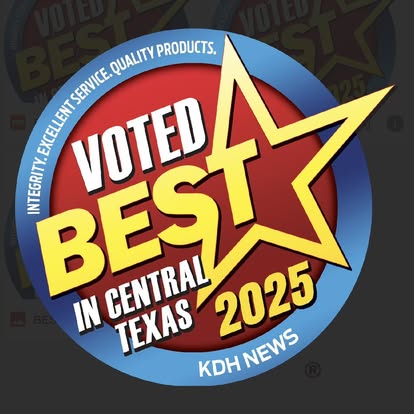 Voted Best in Central Texas 2025 — KDH News